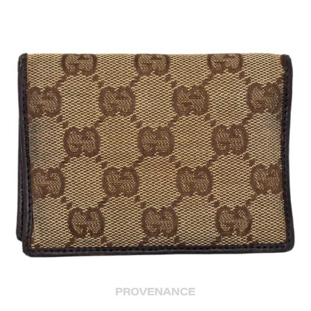 Gucci Leather card wallet - image 2