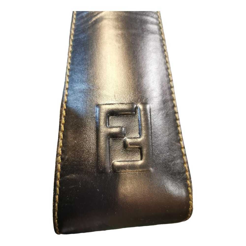 Fendi Anna Selleria leather crossbody bag - image 2