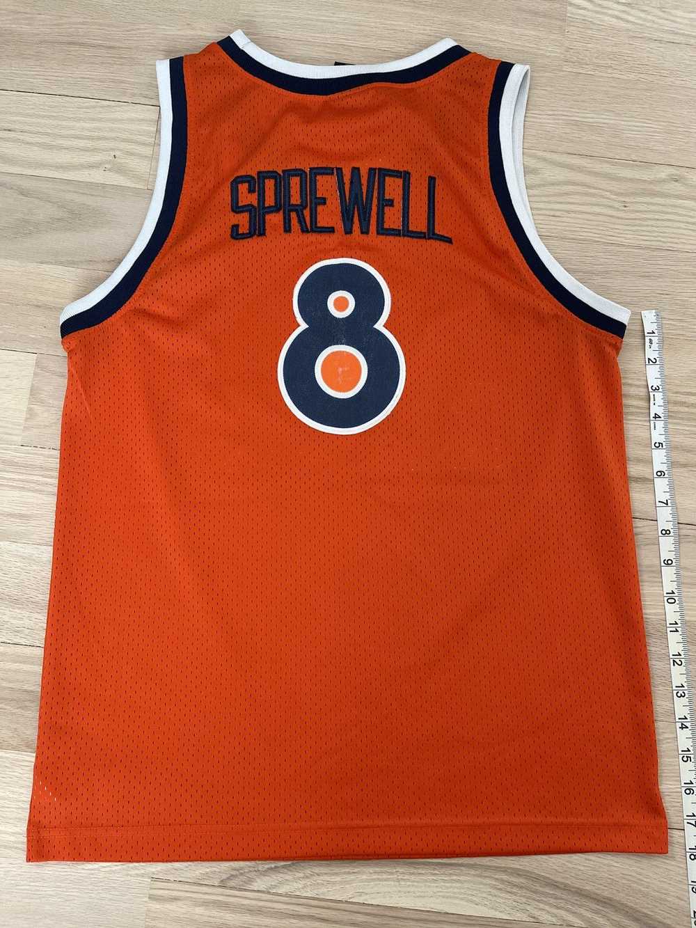 NBA × Nike × Vintage Latrell Sprewell New York kn… - image 2