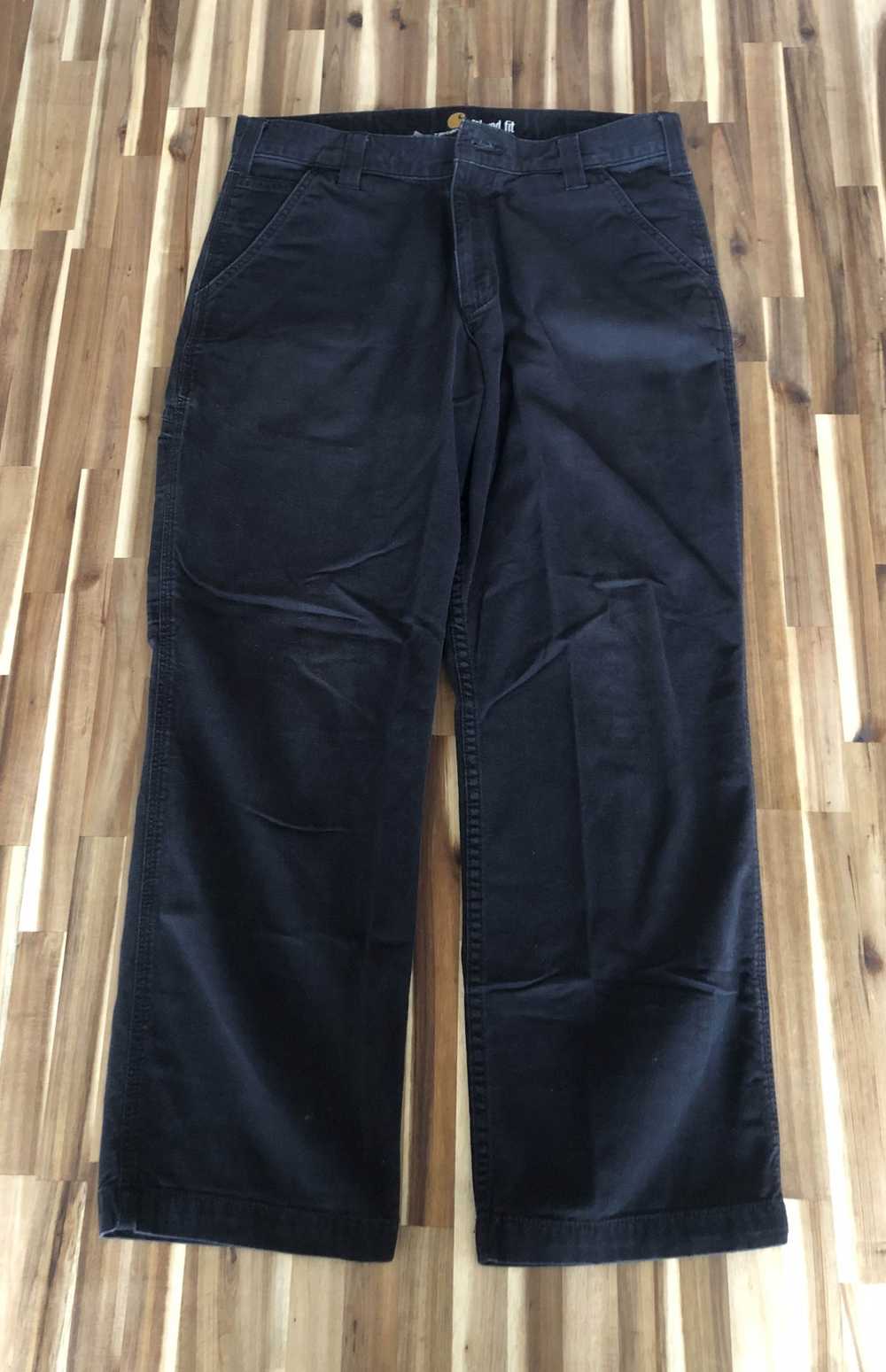 Carhartt Black Cotton Carhartt Pants 32 - image 1