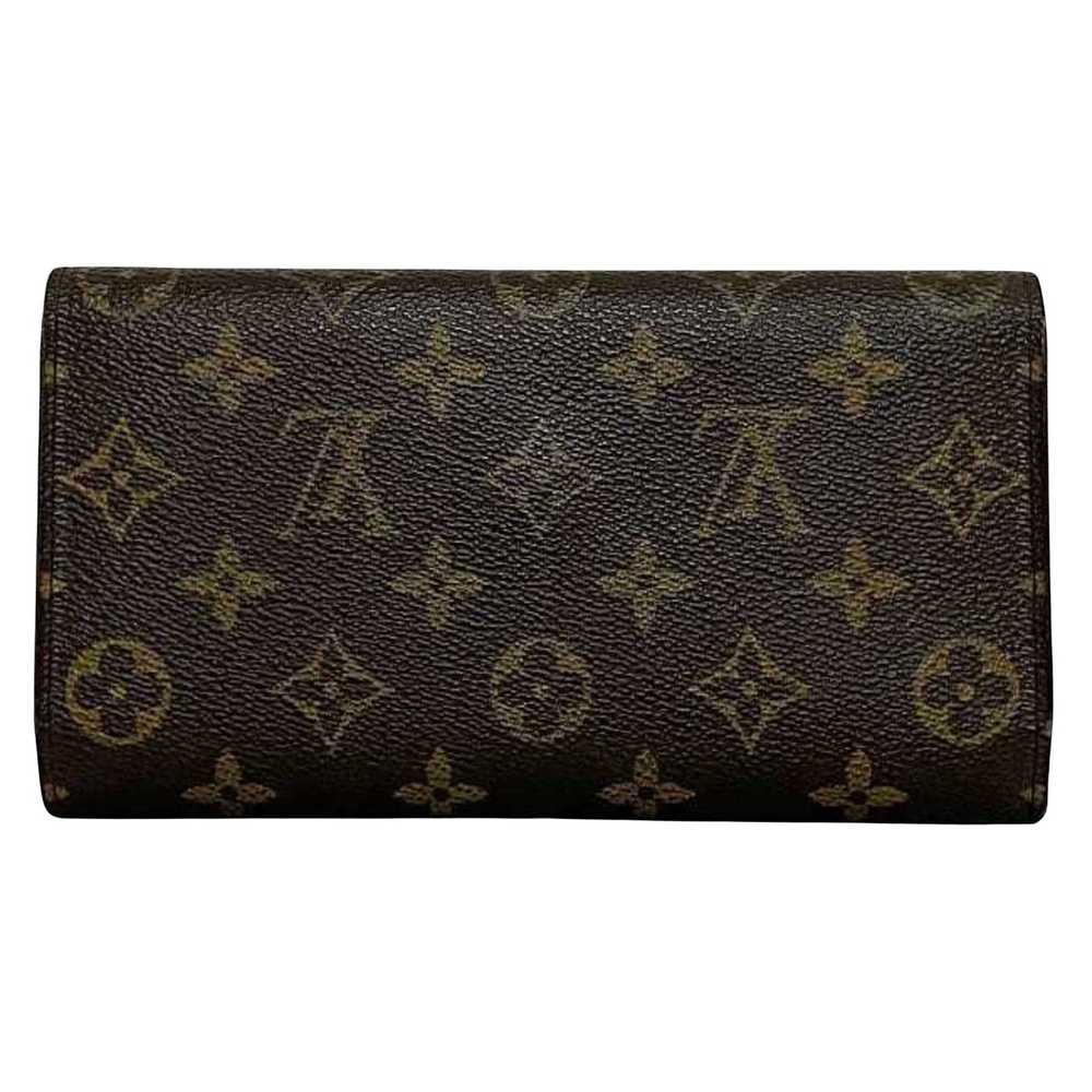 Louis Vuitton Portefeuille Sarah Brown Canvas Wal… - image 2