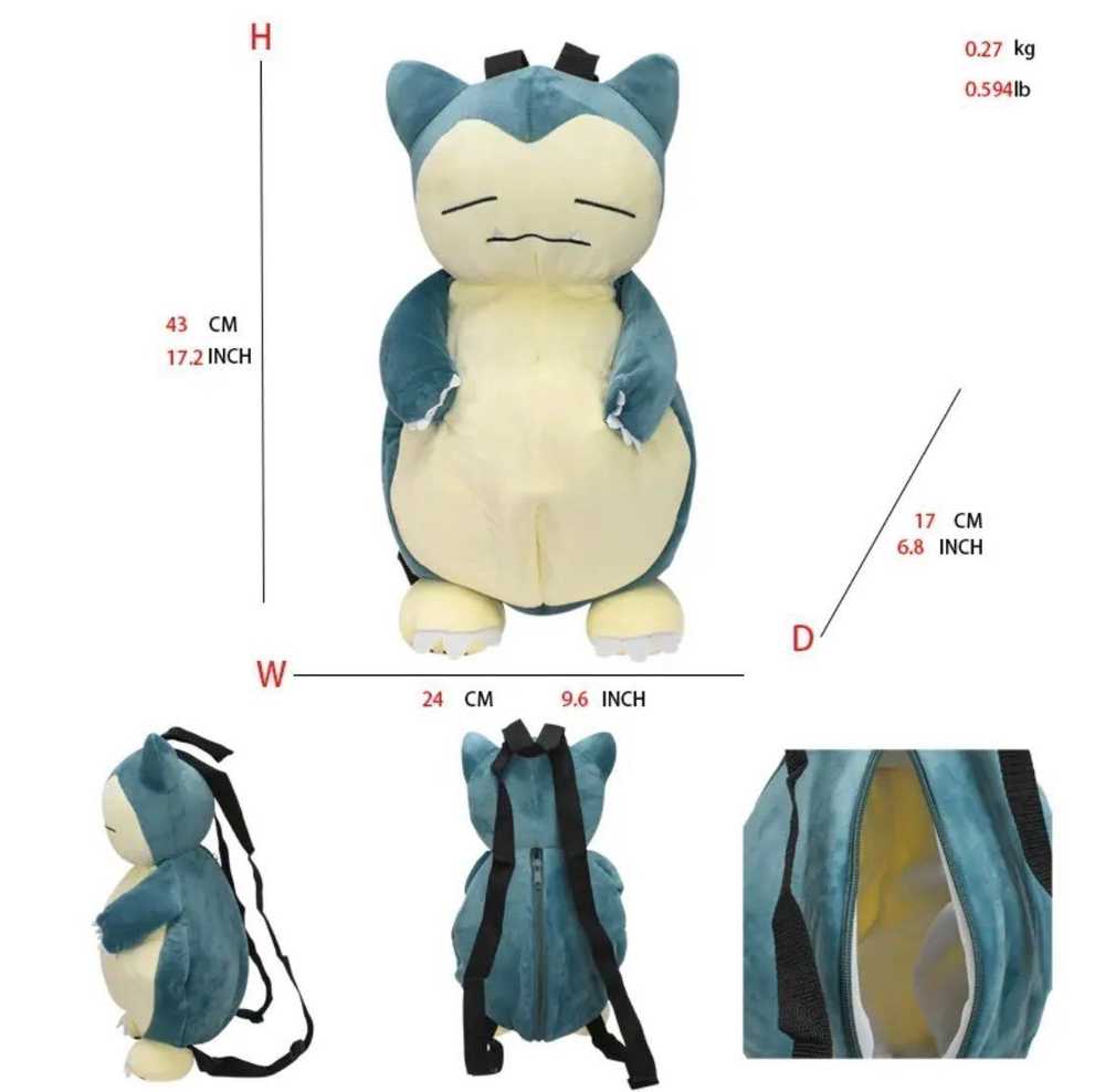 Pokemon × Streetwear Pokemon Snorlax Plush Stuffe… - image 2