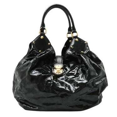 Louis Vuitton Surya Black Patent Leather Handbag … - image 1