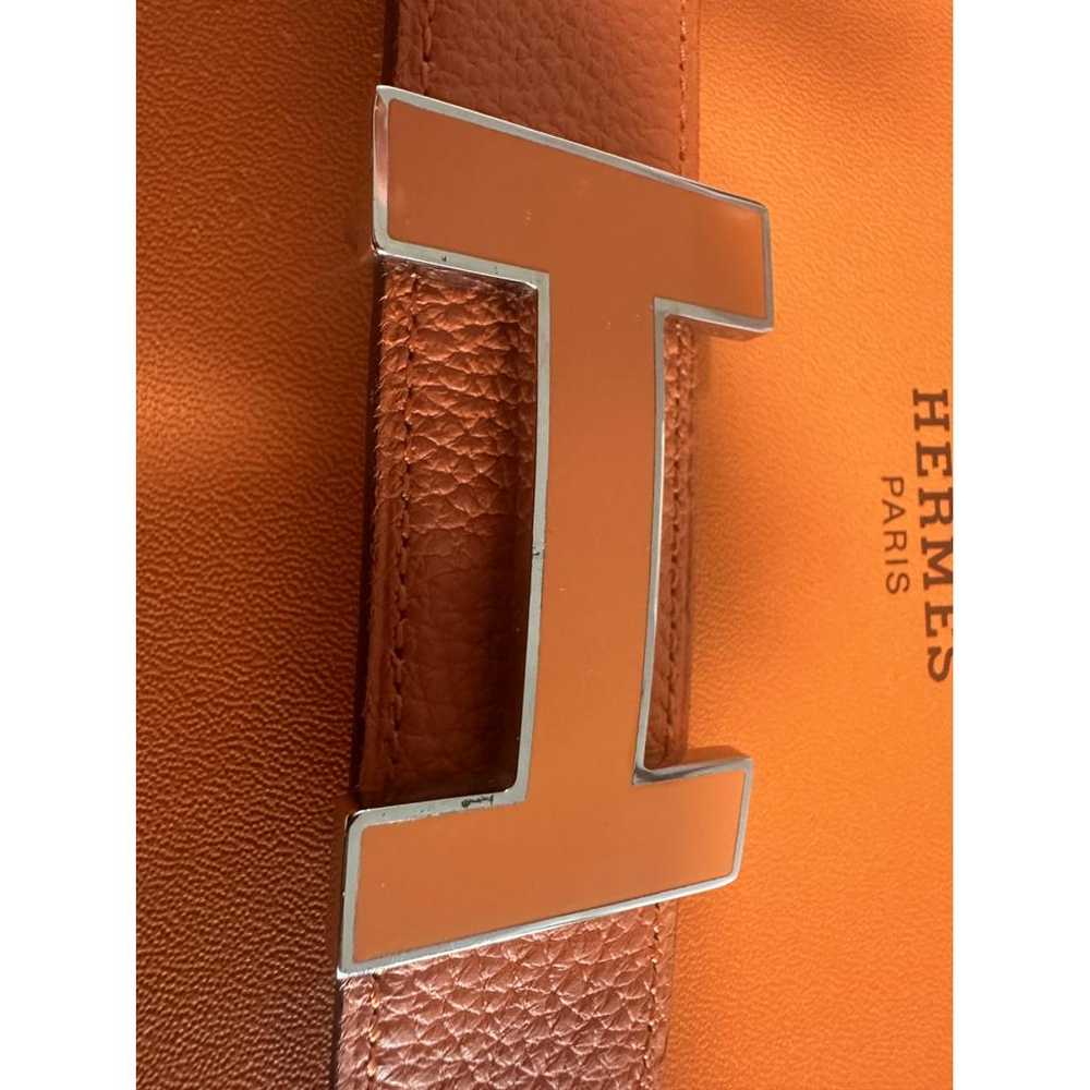 Hermès Leather belt - image 6