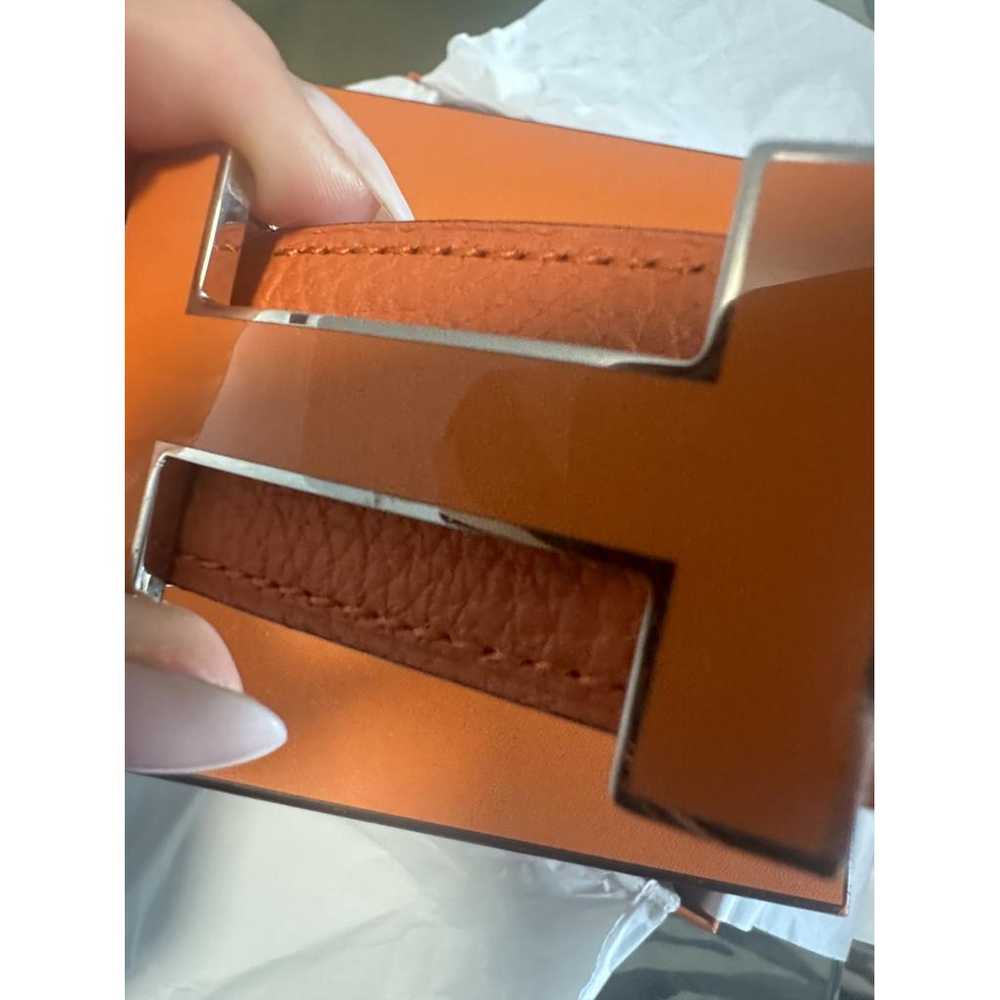 Hermès Leather belt - image 7