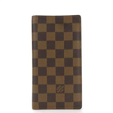 Louis Vuitton Portefeuille Long Brown Canvas Wall… - image 1