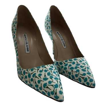 Manolo Blahnik Cloth heels