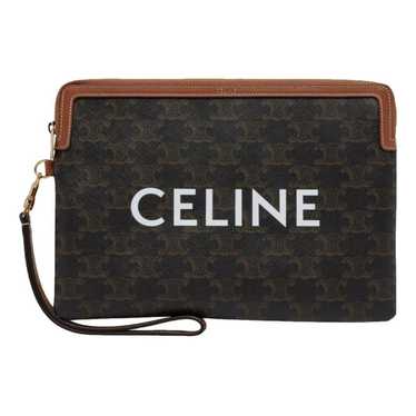 Celine Leather clutch bag