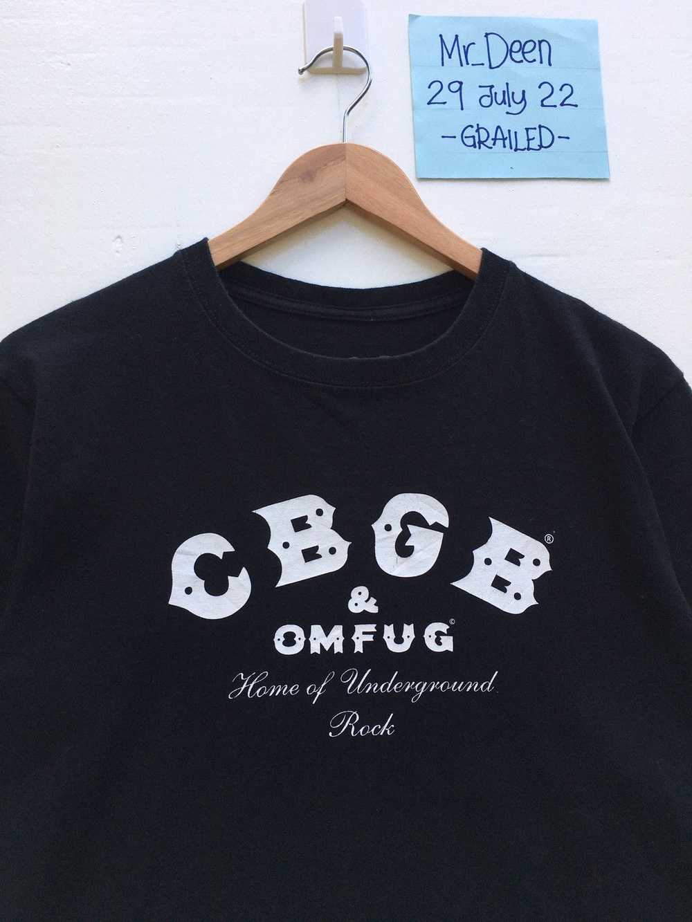 Band Tees × Rare × Vintage Vintage CBGB Omfug Hom… - image 1