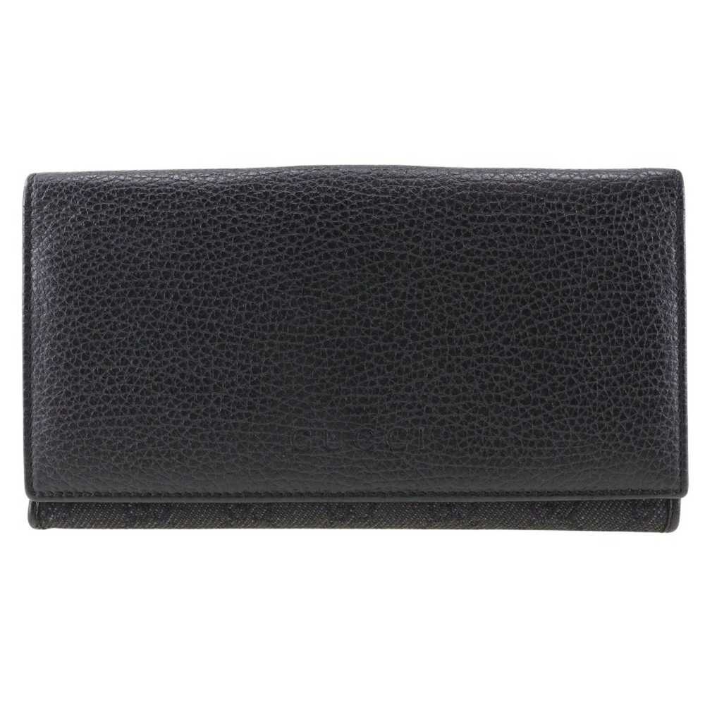 Gucci Black Leather Wallet (Pre-Owned) - image 1