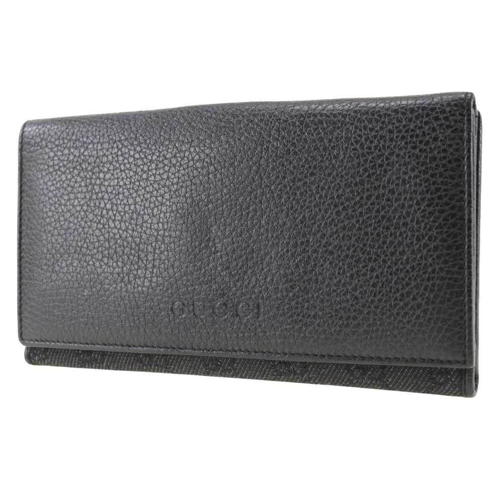 Gucci Black Leather Wallet (Pre-Owned) - image 2