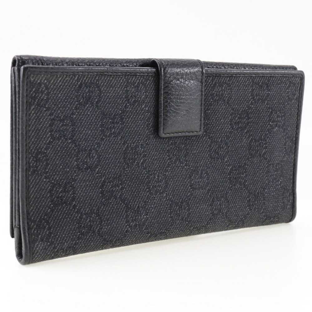 Gucci Black Leather Wallet (Pre-Owned) - image 3