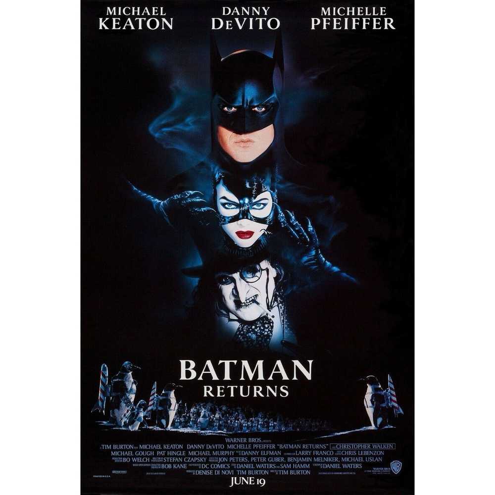 Dc Comics × Movie × Warner Bros Vintage 1992 Batm… - image 8