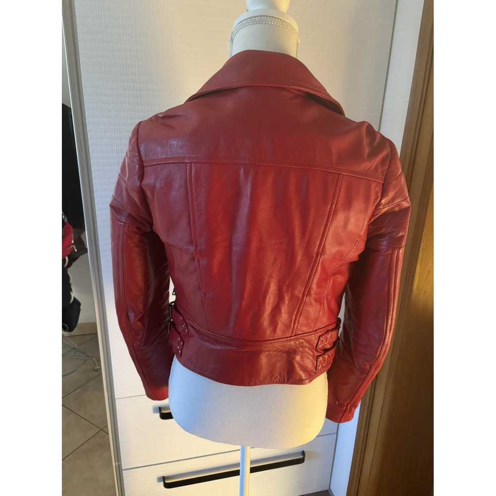 Claudie Pierlot Leather biker jacket - image 2