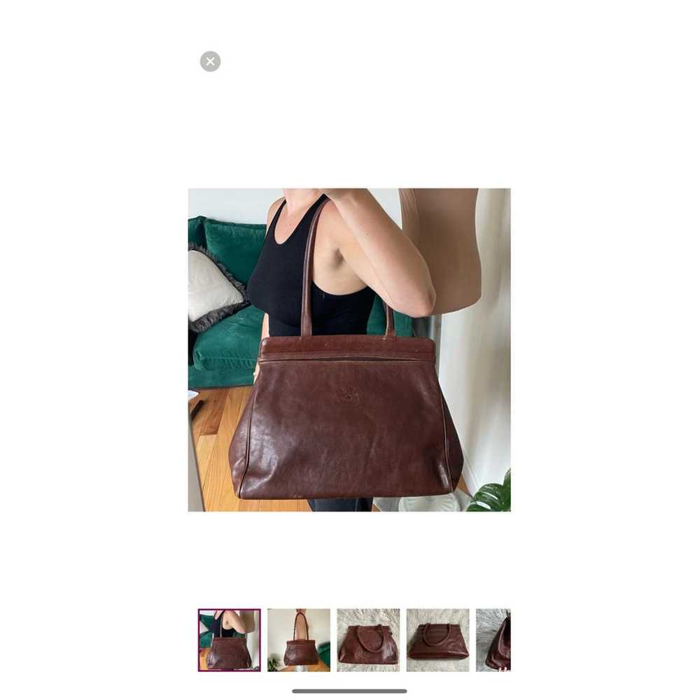 Il Bisonte Leather handbag - image 2