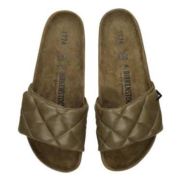 Birkenstock Leather flip flops