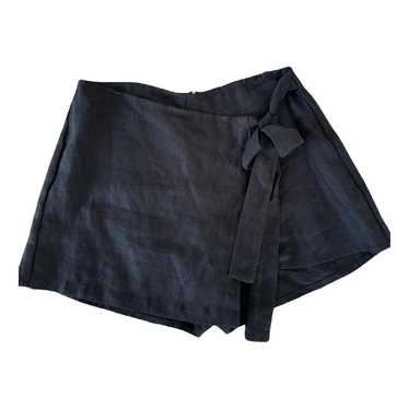 Sir Linen mini skirt - image 1