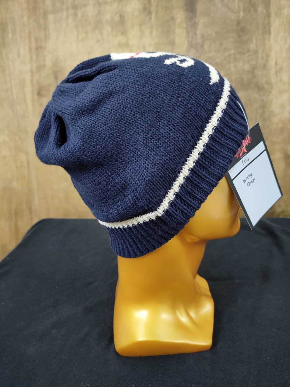 Gap × Kid × Skulls Baby Gap skull blue beanie vin… - image 4