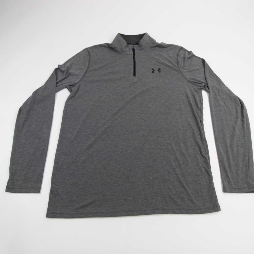 Under Armour Threadborne Pullover Men's Gray Used - image 1