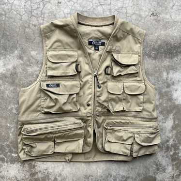 Vintage Vintage tactical cargo fishing vest - image 1