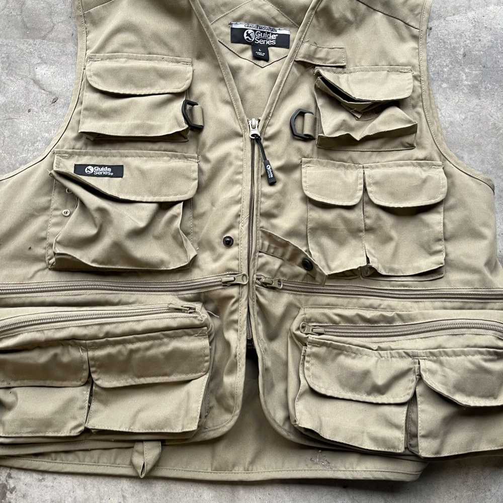 Vintage Vintage tactical cargo fishing vest - image 2