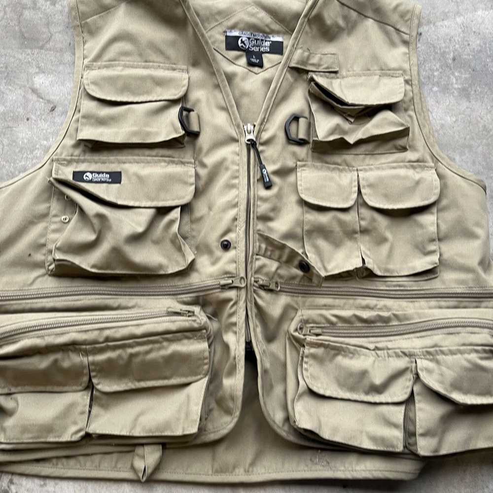 Vintage Vintage tactical cargo fishing vest - image 3