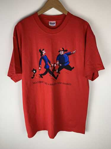 Vintage 1995 curious george tee