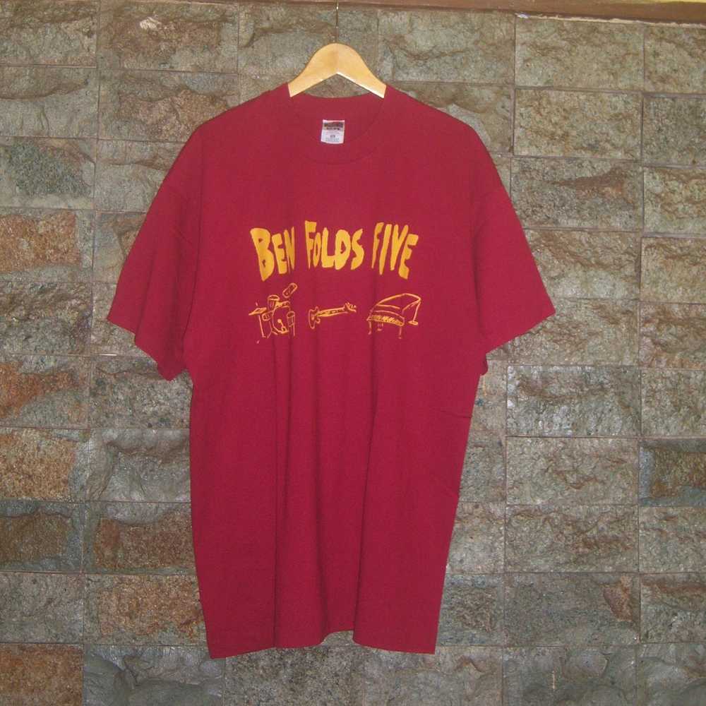 Band Tees × Very Rare × Vintage 90s Ben Folds Fiv… - image 1