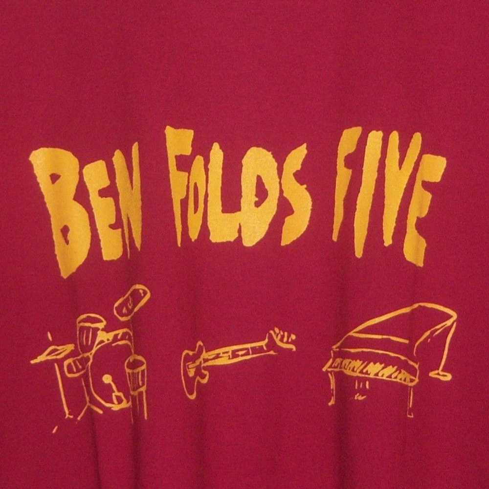 Band Tees × Very Rare × Vintage 90s Ben Folds Fiv… - image 3