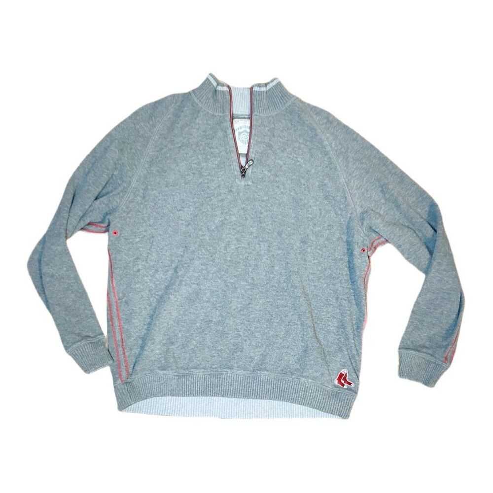 Tommy Bahama Tommy Bahama Red Sox Men's Gray Quar… - image 1