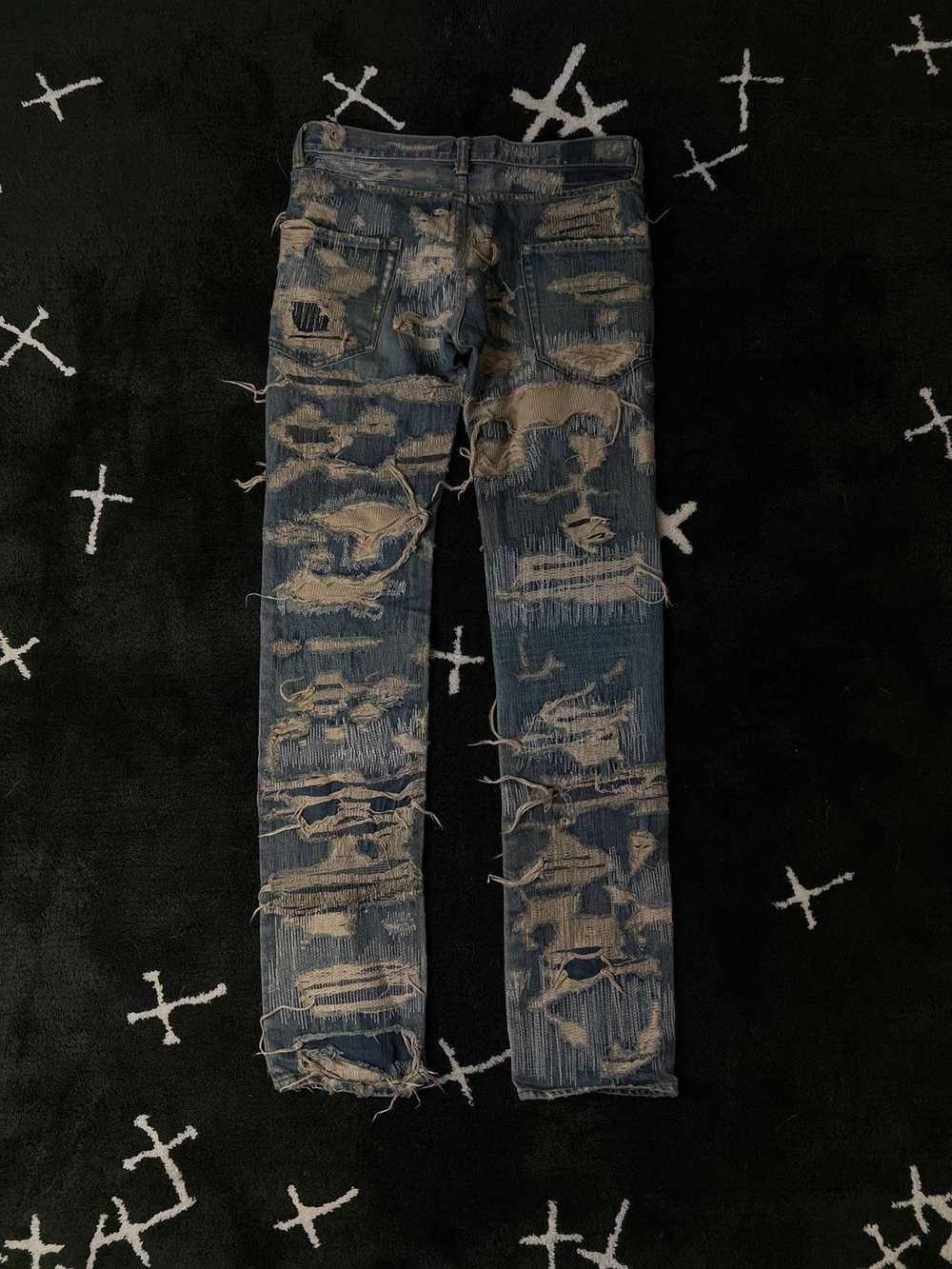 Undercover Undercover AW05 Arts & Craft 85 Denim … - image 2