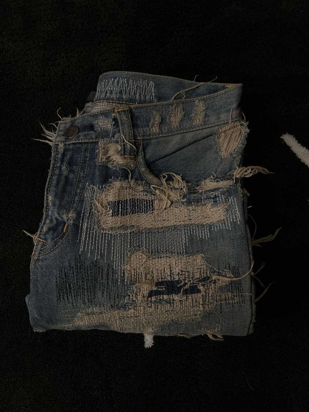 Undercover Undercover AW05 Arts & Craft 85 Denim … - image 8