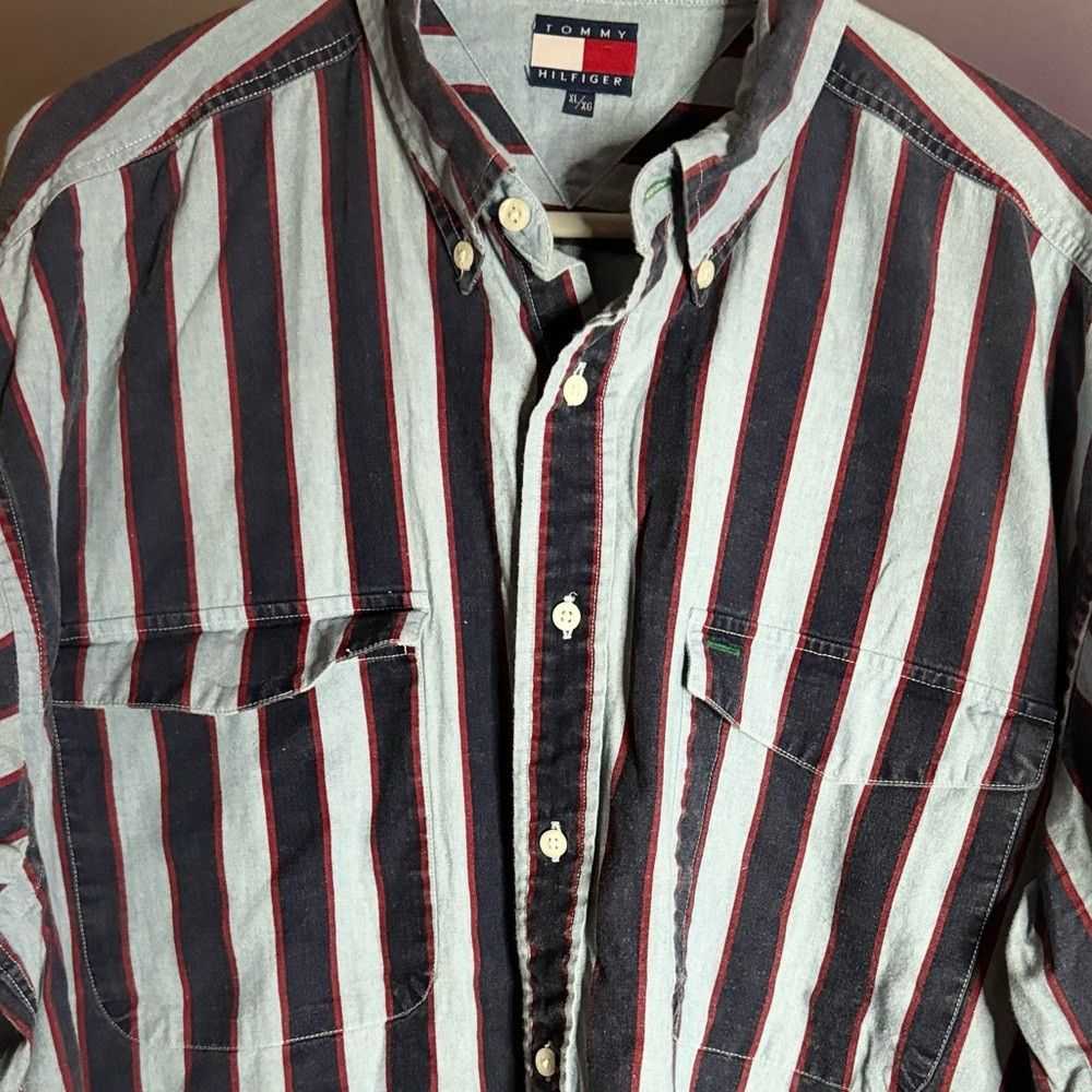 Tommy Hilfiger Vintage Tommy Hilfiger ButtonDown … - image 5