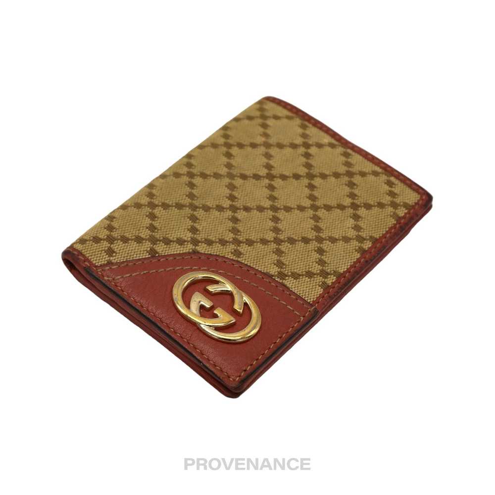 Gucci 🔴 Gucci Heart Pocket Organizer Wallet - Bl… - image 6