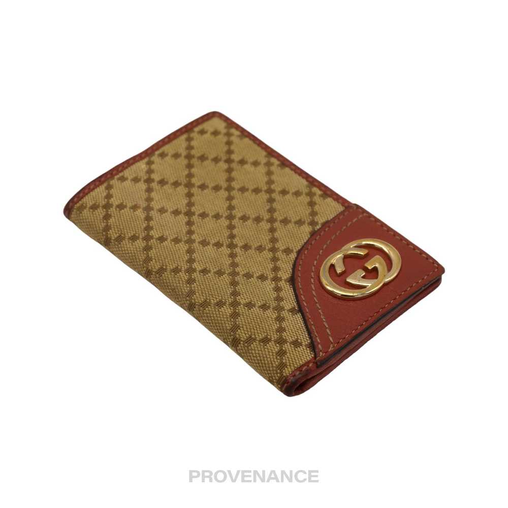 Gucci 🔴 Gucci Heart Pocket Organizer Wallet - Bl… - image 7