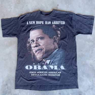 Hanes Vintage Obama New Hope T - image 1