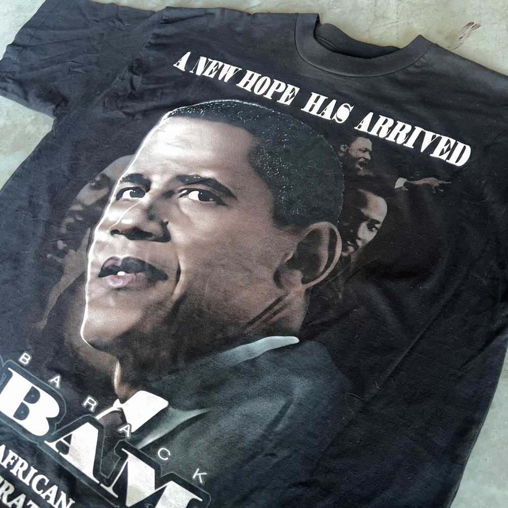 Hanes Vintage Obama New Hope T - image 2