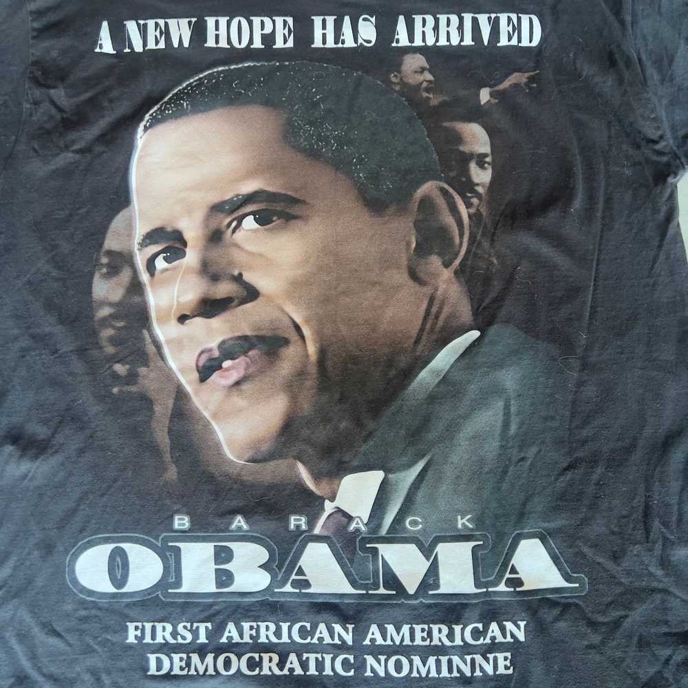 Hanes Vintage Obama New Hope T - image 3