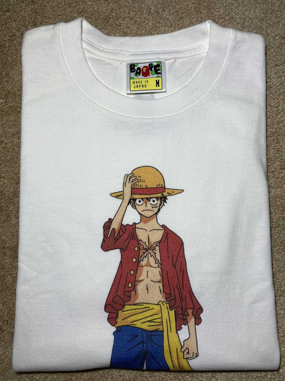 Bape × One Piece 2013 Bape One Piece Monkey D. Lu… - image 1