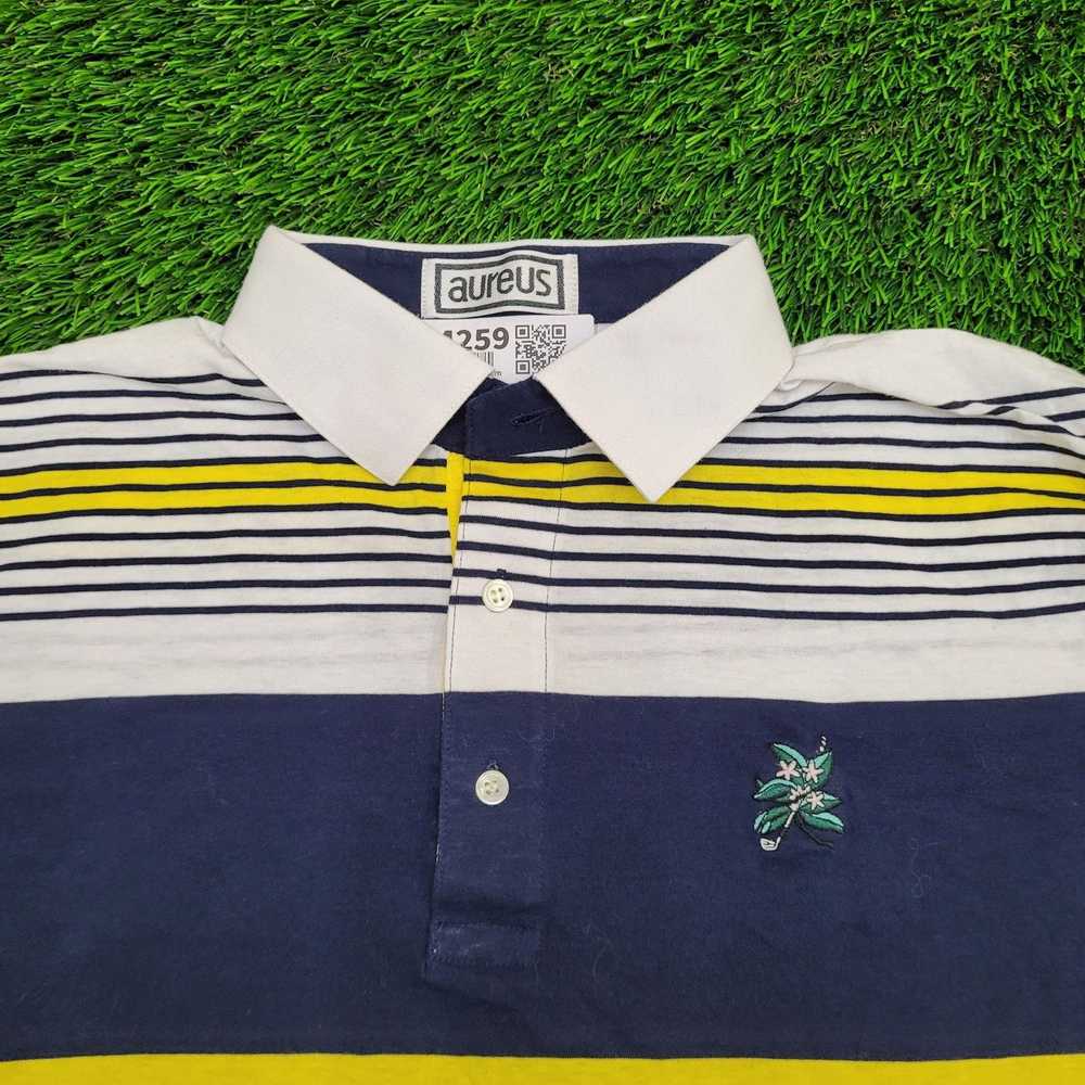 Other Vintage 80s Aureus Golf Polo Shirt Medium 2… - image 11