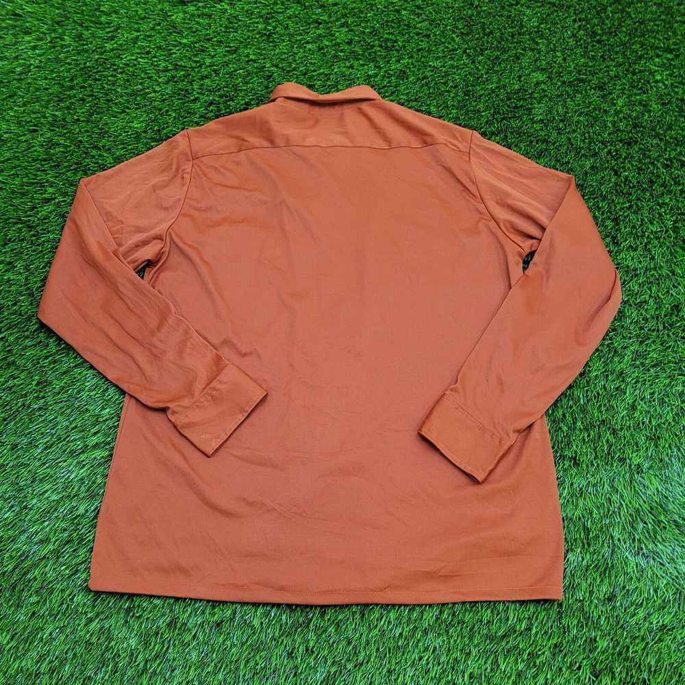 Sears Vintage 70s Sportswear Shirt Large 21x28 Ru… - image 2