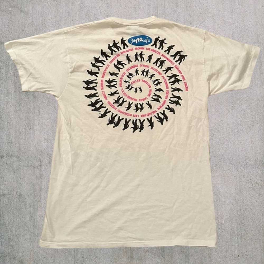 Jerzees 1992 Genesis band tour tee vintage - image 2