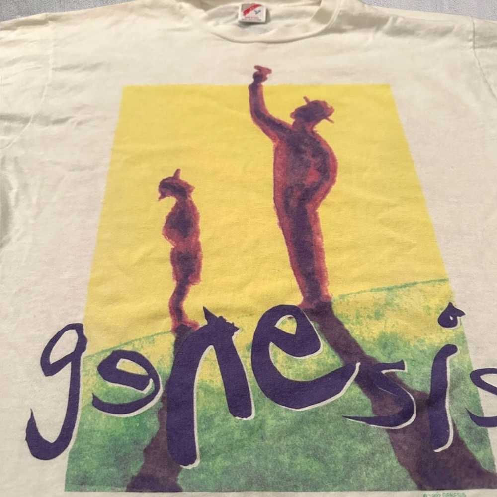 Jerzees 1992 Genesis band tour tee vintage - image 3