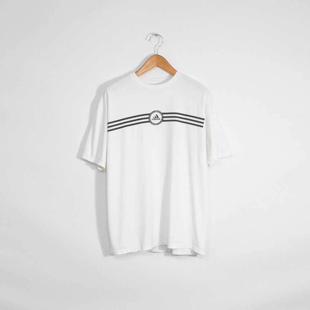 Adidas Vintage Adidas T Shirt XL - Three Stripes … - image 1