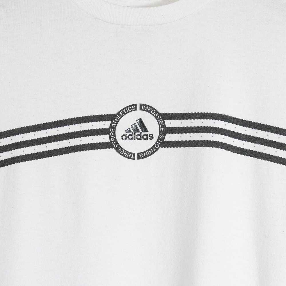 Adidas Vintage Adidas T Shirt XL - Three Stripes … - image 3