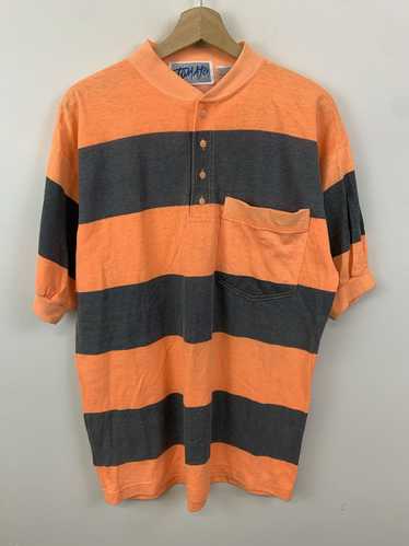 Tee × Tee Shirt × Vintage Vintage 1990s Striped He