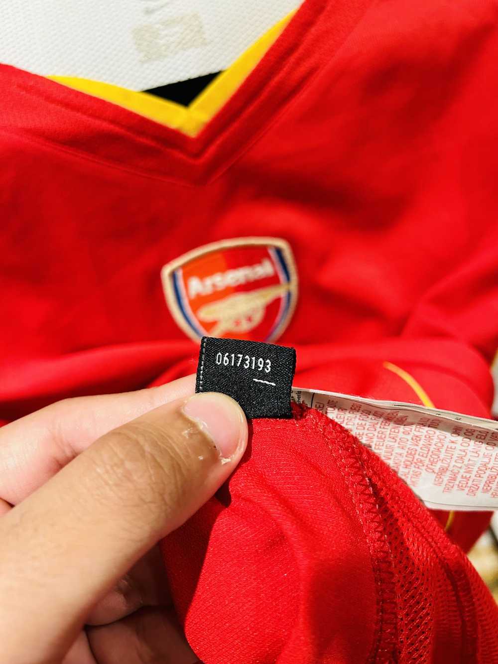 Nike × Soccer Jersey × Vintage Arsenal 2004/06 ho… - image 5