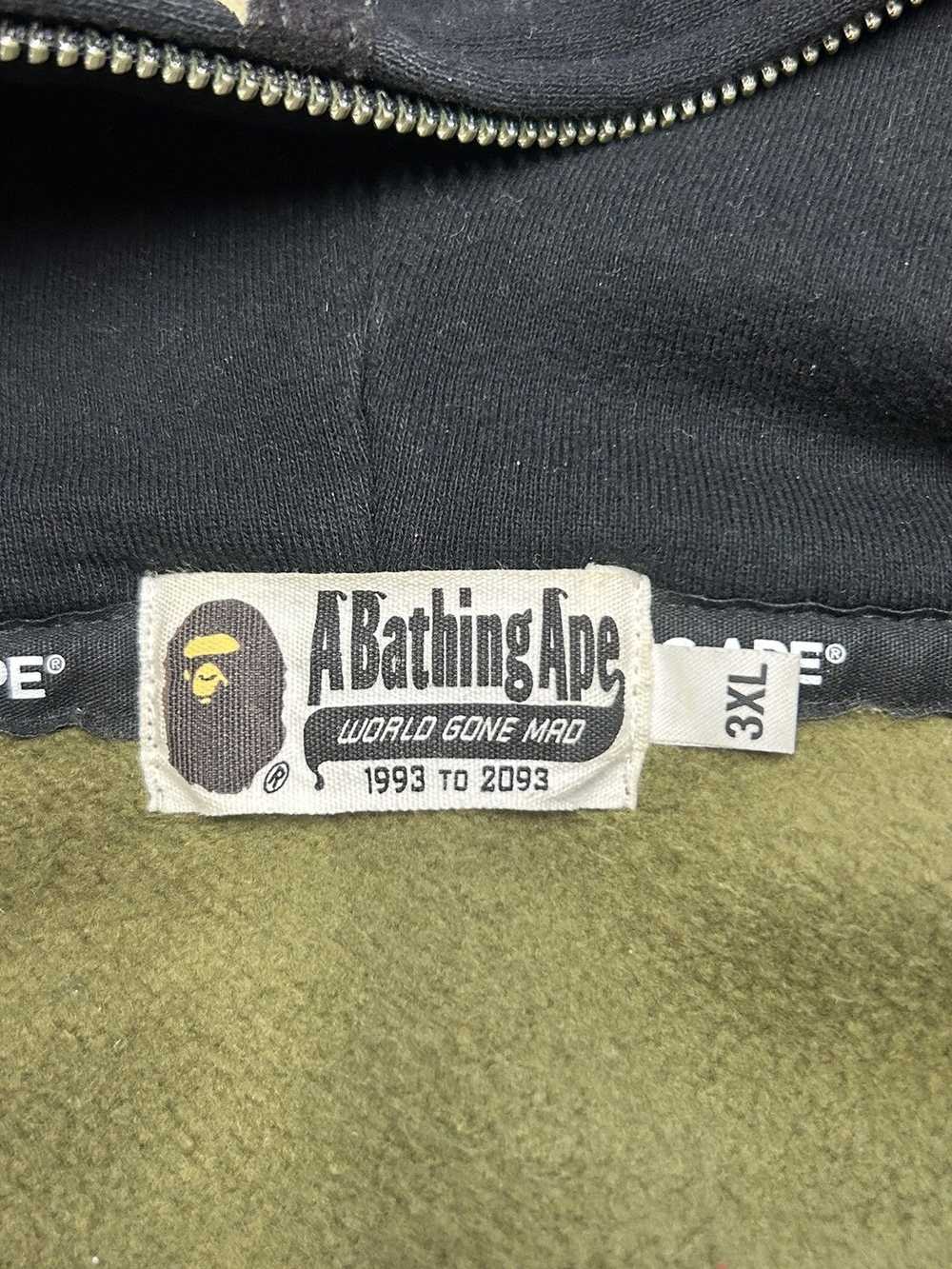 Bape 1st Camo Shark Full Zip Double Hoodie - image 5