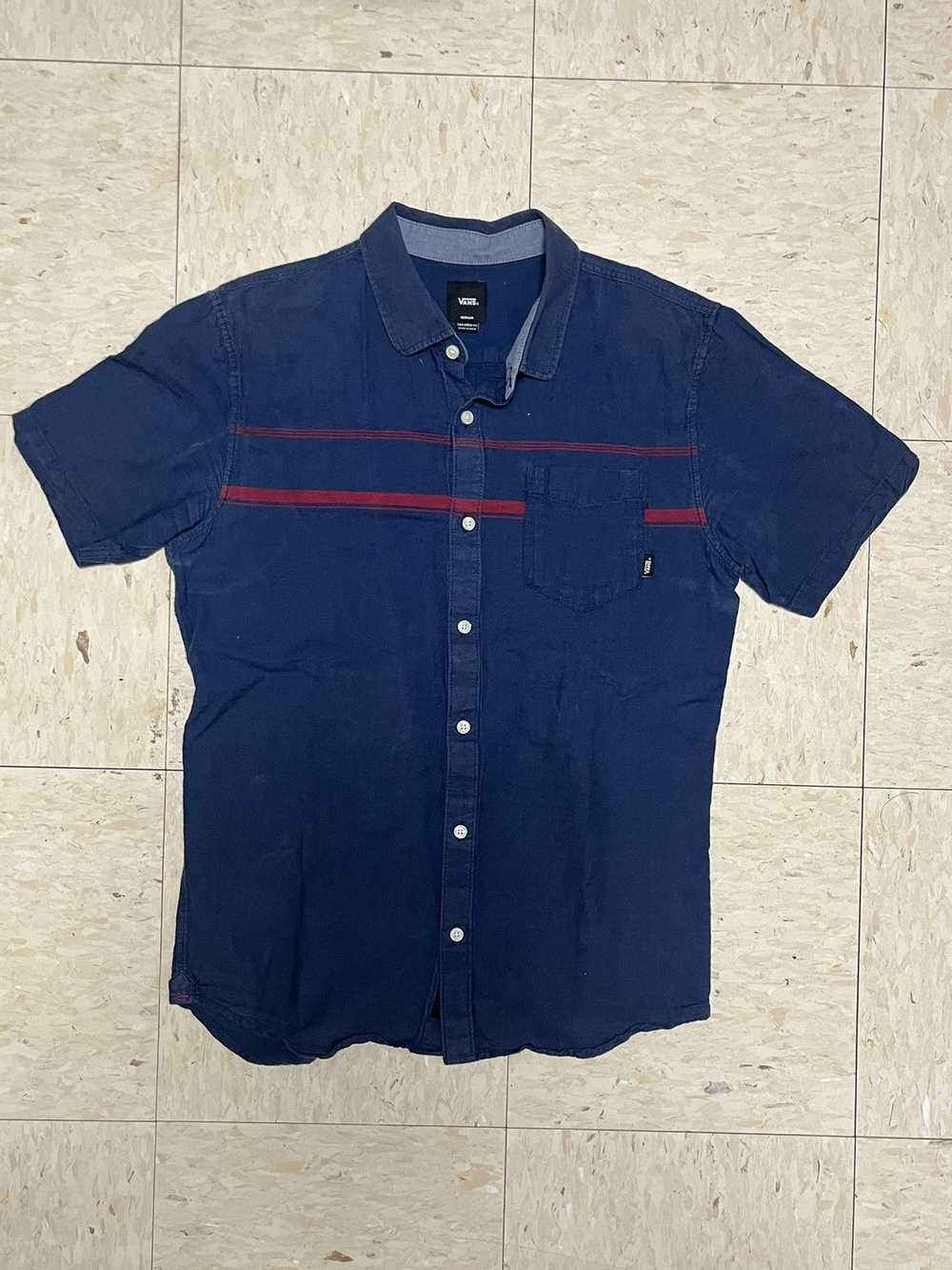 Vans Vans Striped Button Up - image 1