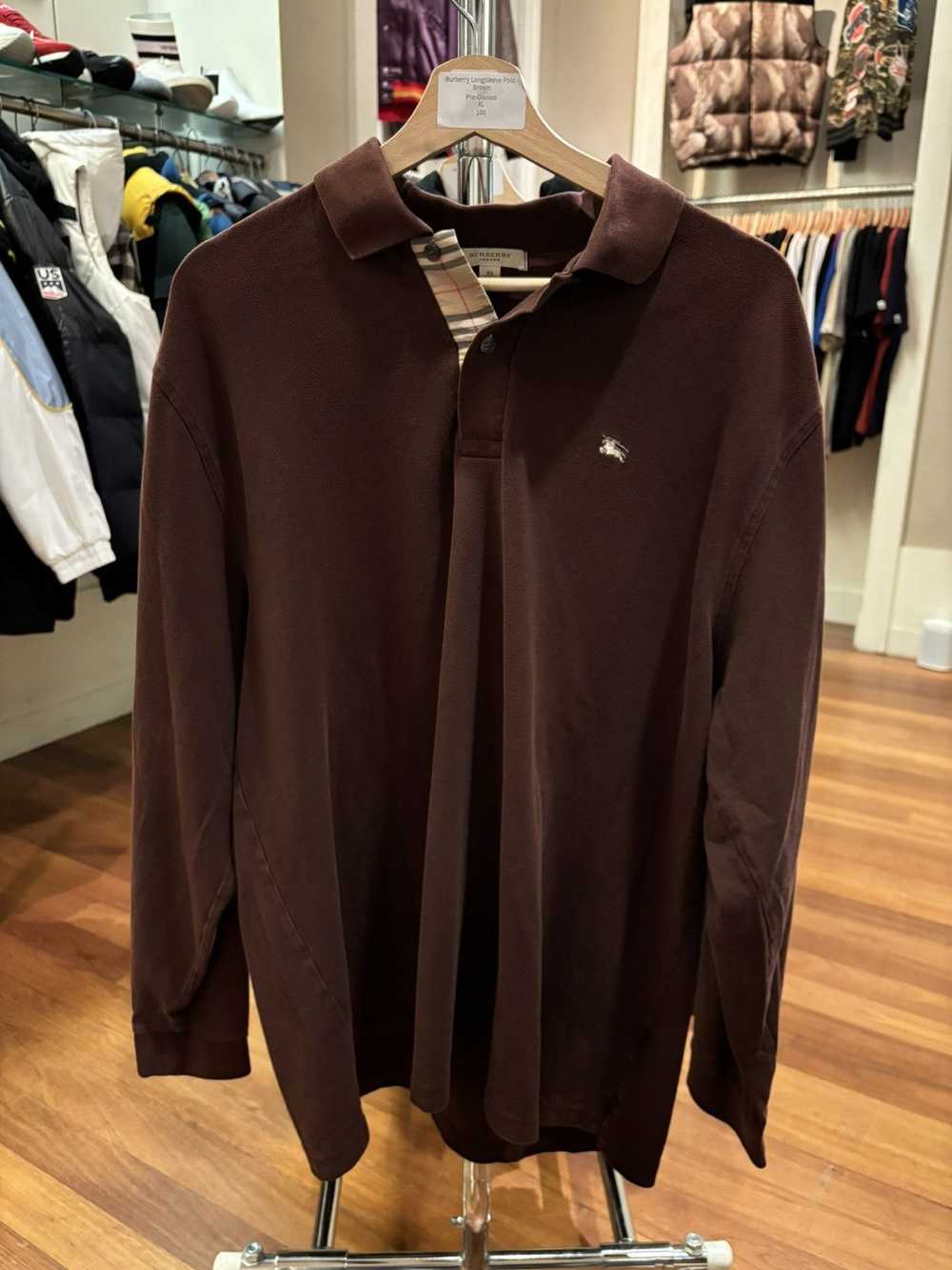 Burberry Burberry Longsleeve Polo - image 1